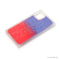Logo/Blue & Red Neon Sand Case for iPhone 11