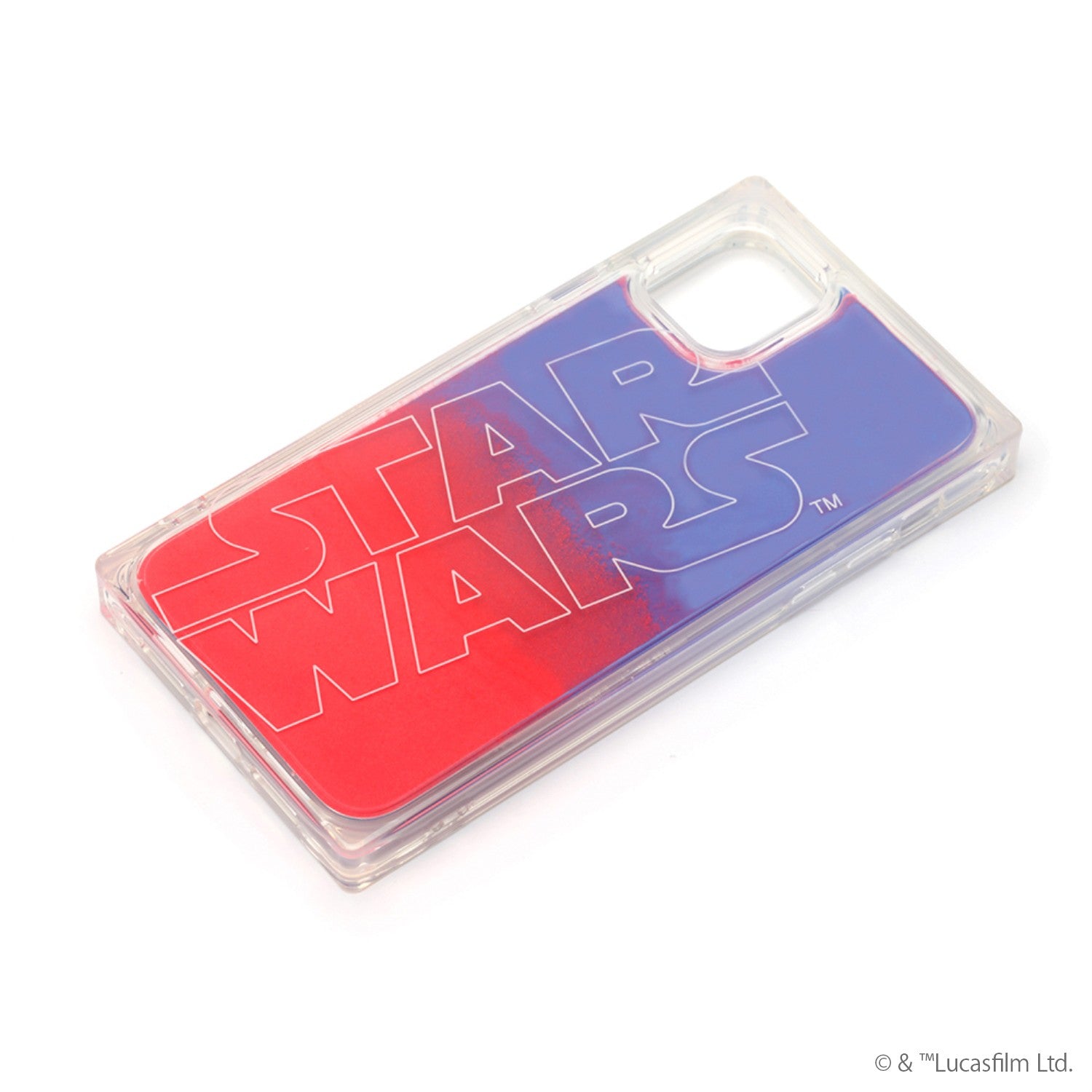 Logo/Blue & Red Neon Sand Case for iPhone 11