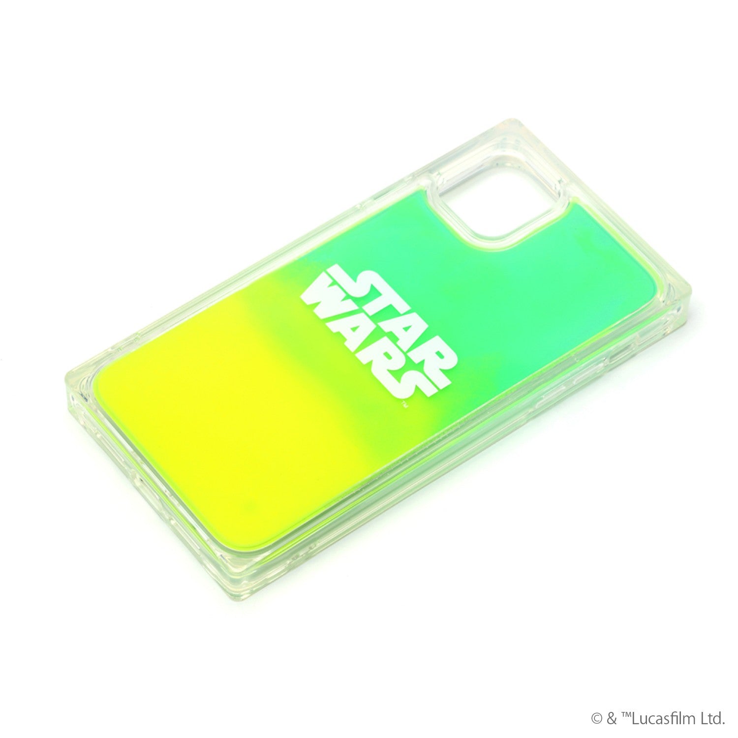 Logo/Green & Yellow Neon Sand Case for iPhone 11