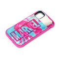 Logo/Pink Hybrid Tough Case for iPhone 12/12 Pro