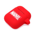 Logo/Red Silicone cover for Air Pods charging case