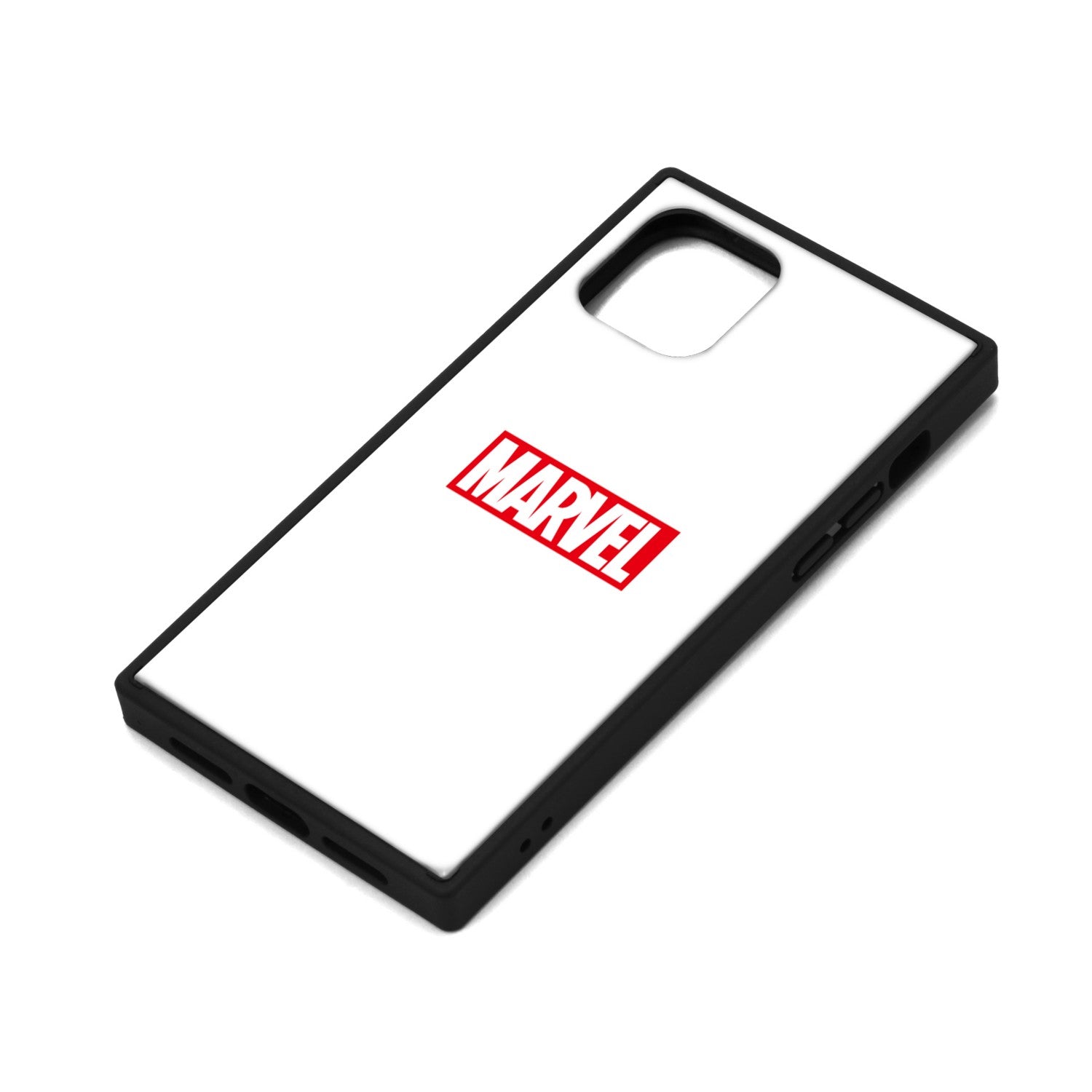 Logo/White iPhone 11 Pro Glass Hybrid Case