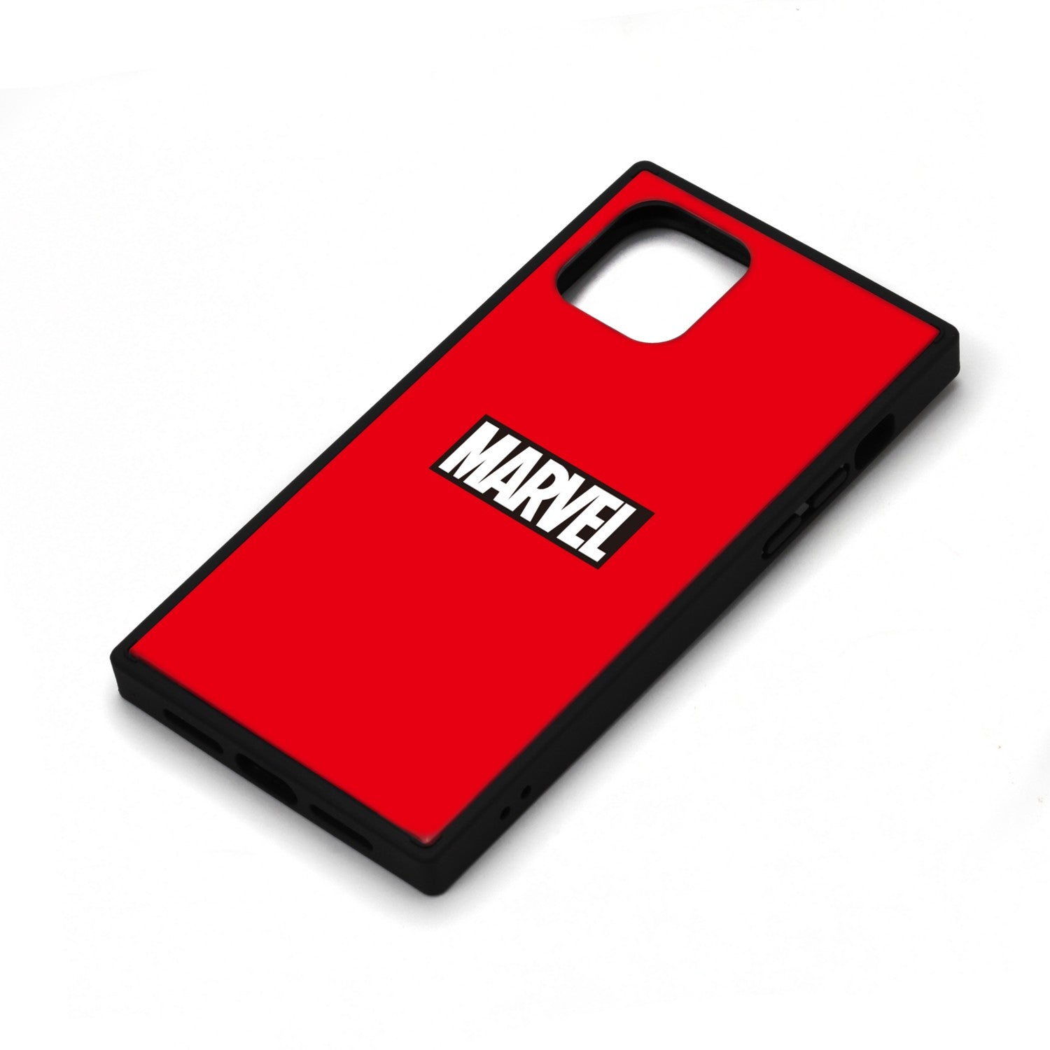 Logo/Red iPhone 11 Pro Glass Hybrid Case