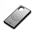 Captain America/Silver iPhone 11 Pro Glass Hybrid Case