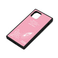 Captain America/Pink iPhone 11 Pro Glass Hybrid Case