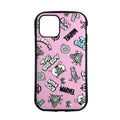 Avengers/Pink iPhone 11 Pro Hybrid Tough Case