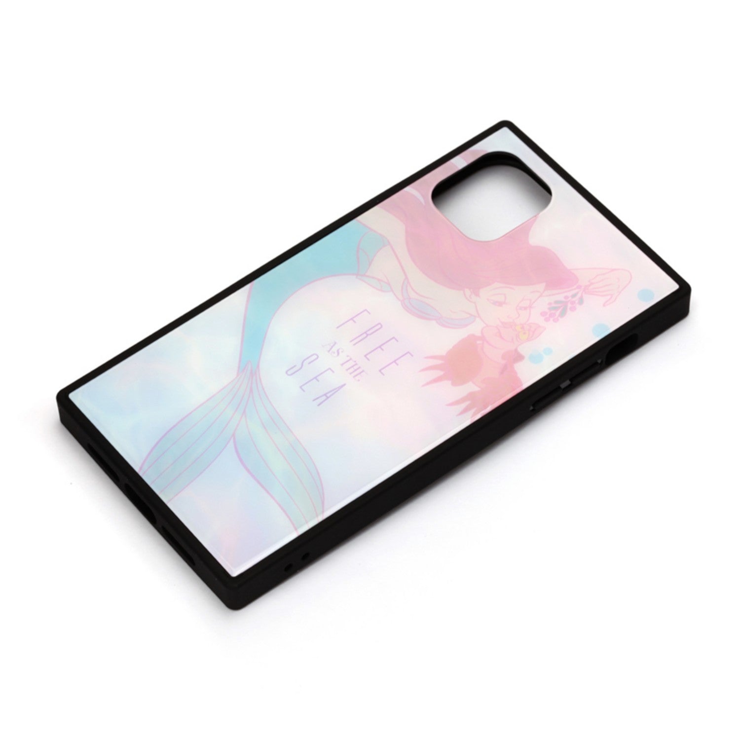 Ariel & Sebastian iPhone 11 glass hybrid case