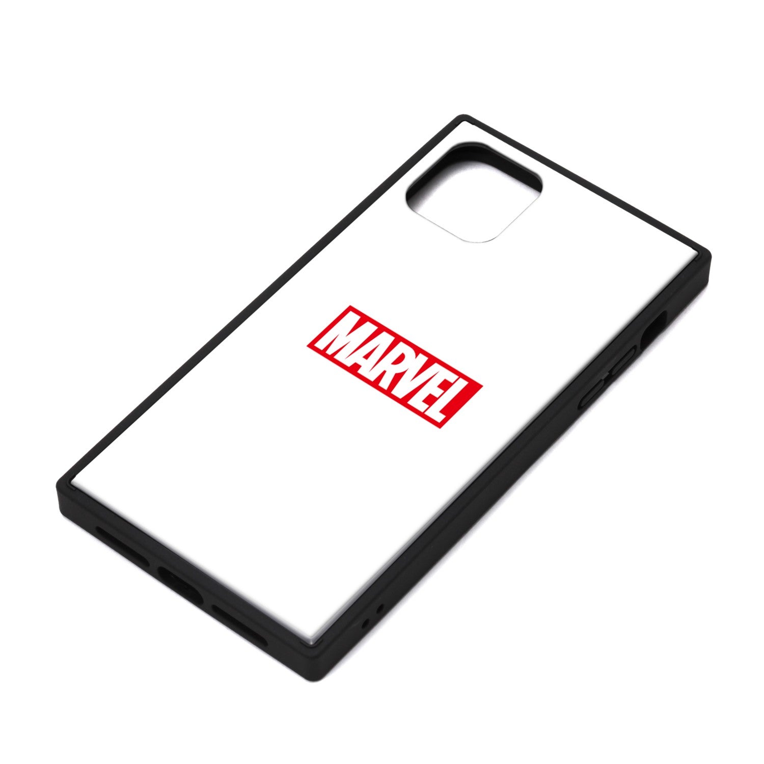 Logo/White iPhone 11 Glass Hybrid Case