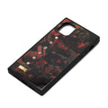 Avengers/Brown iPhone 11 Glass Hybrid Case