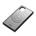 Captain America/Silver iPhone 11 Glass Hybrid Case