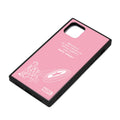 Captain America/Pink iPhone 11 Glass Hybrid Case