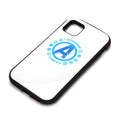 Avengers/White iPhone 11 Hybrid Tough Case