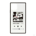 Mickey Mouse/White iPhone 11 Pro Max Glass Hybrid Case