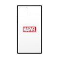 Logo/White iPhone 11 Pro Max Glass Hybrid Case