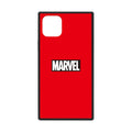 Logo/Red iPhone 11 Pro Max Glass Hybrid Case