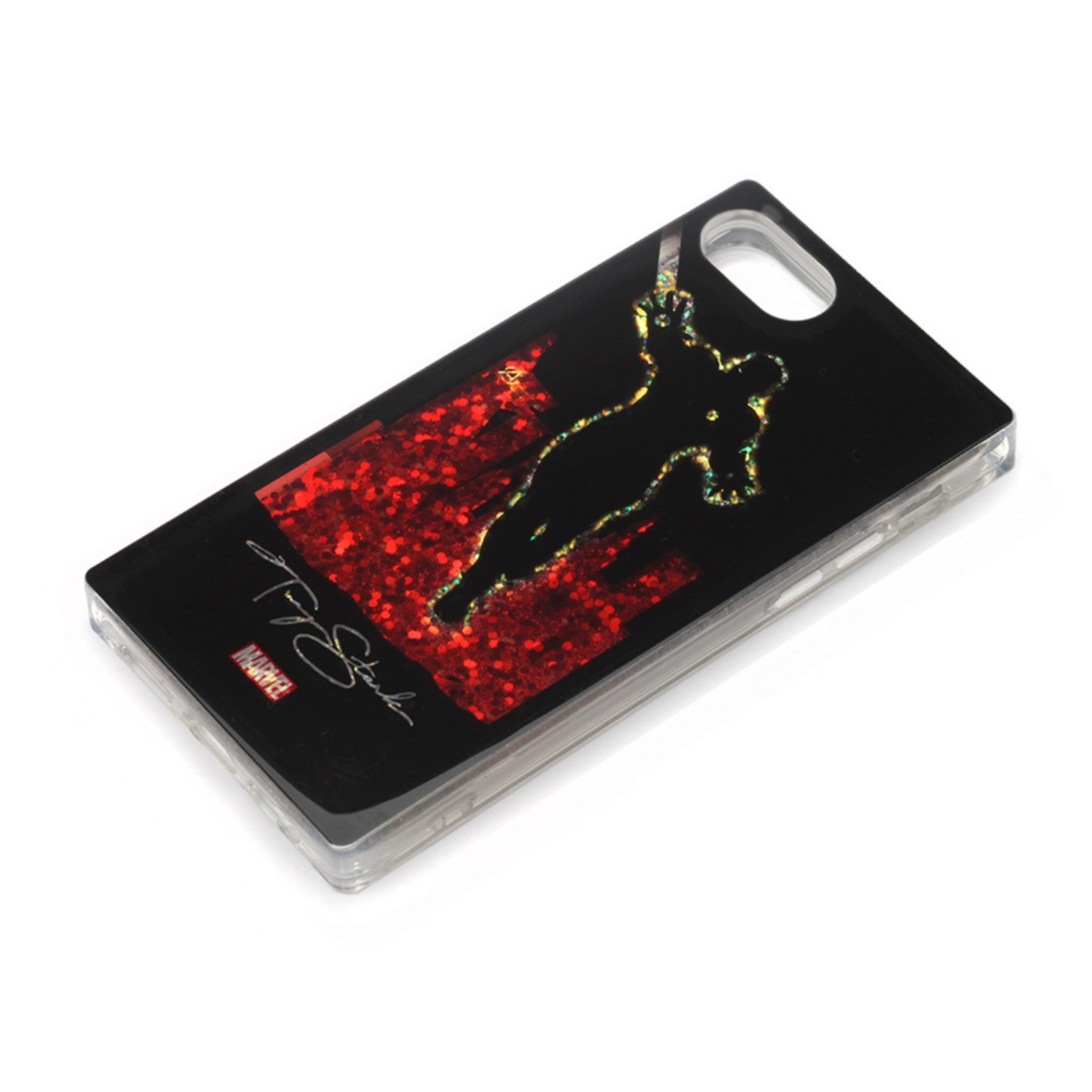 Iron Man Glitter Case for iPhone 6/6s/7/8/SE