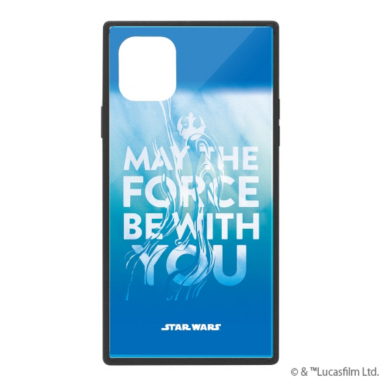 Glass hybrid case blue for iPhone 11 Pro Max