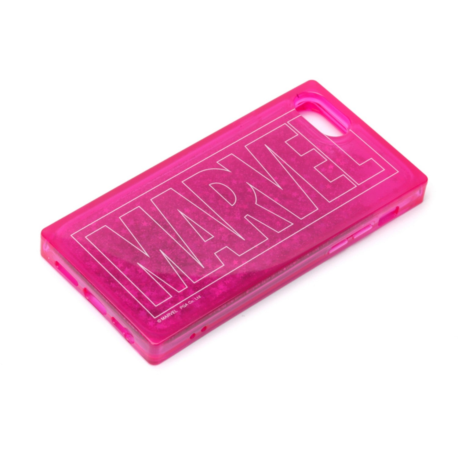 Logo/Pink Glitter Case for iPhone 6/6s/7/8/SE