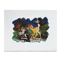 Embroidery canvas art "Bambi"