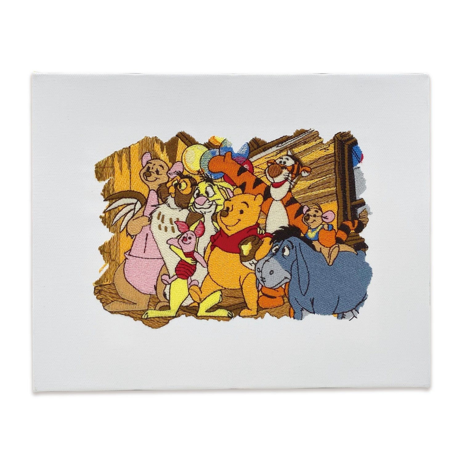 Embroidery canvas art "Winnie the Pooh"