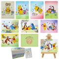 Winnie the Pooh Friends Mini Canvas Magnet Box Set of 10 Types
