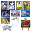 Heroine Series Mini Canvas Magnet Box Set of 10 Types