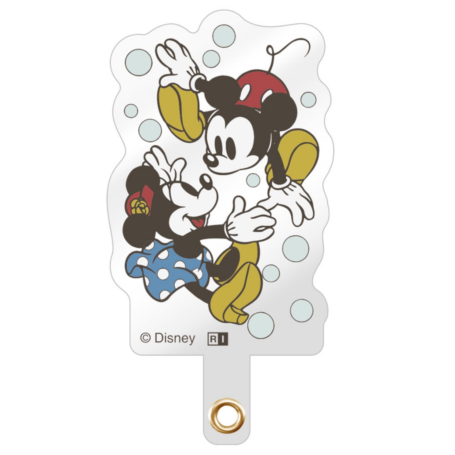 Mickey & Minnie die-cut strap holder