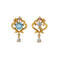 Disney Collection Jewelry [Little Mermaid] Earrings (Bride)