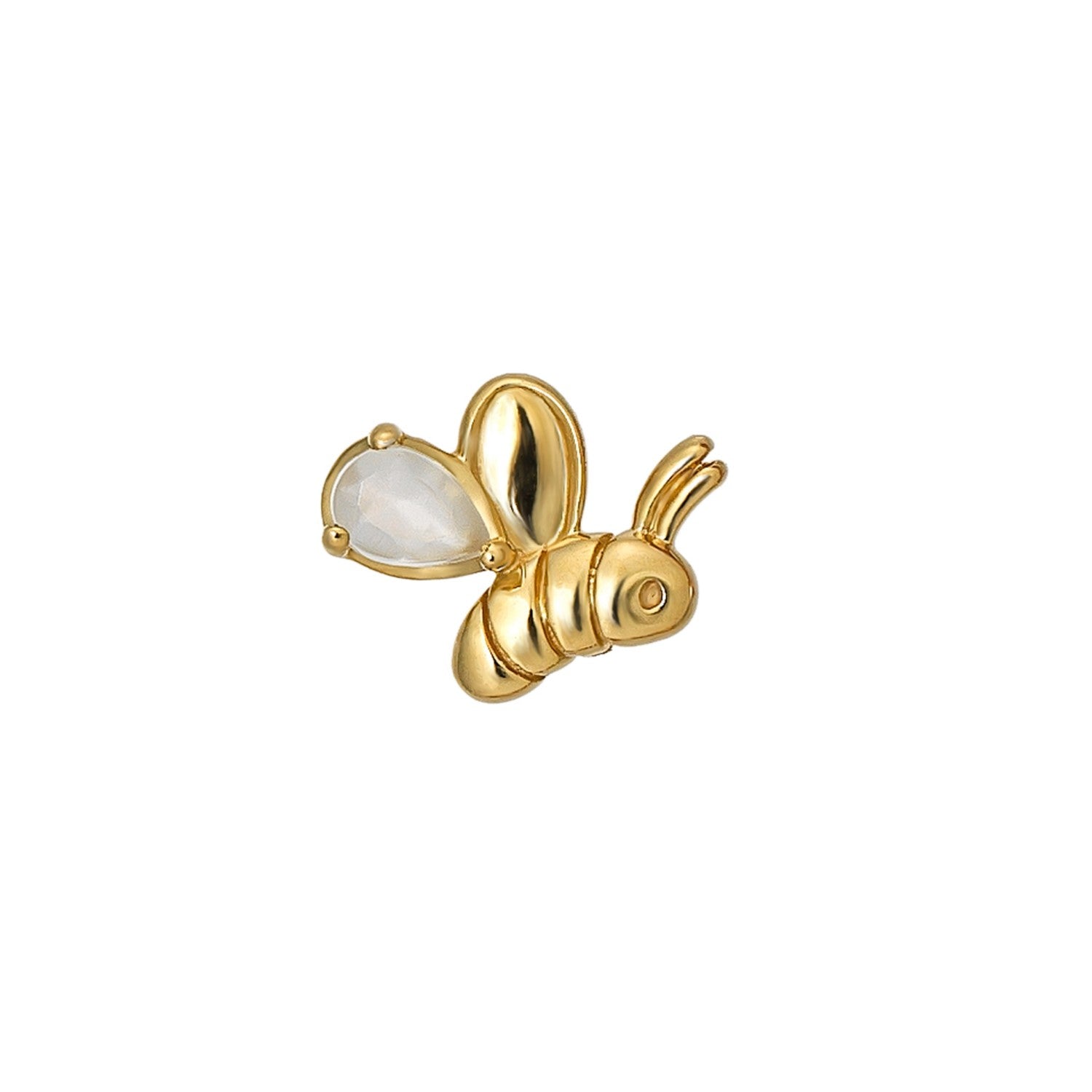 [Solo Pierce] Disney Collection Jewelry [Winnie the Pooh] Earrings (Happy Day)