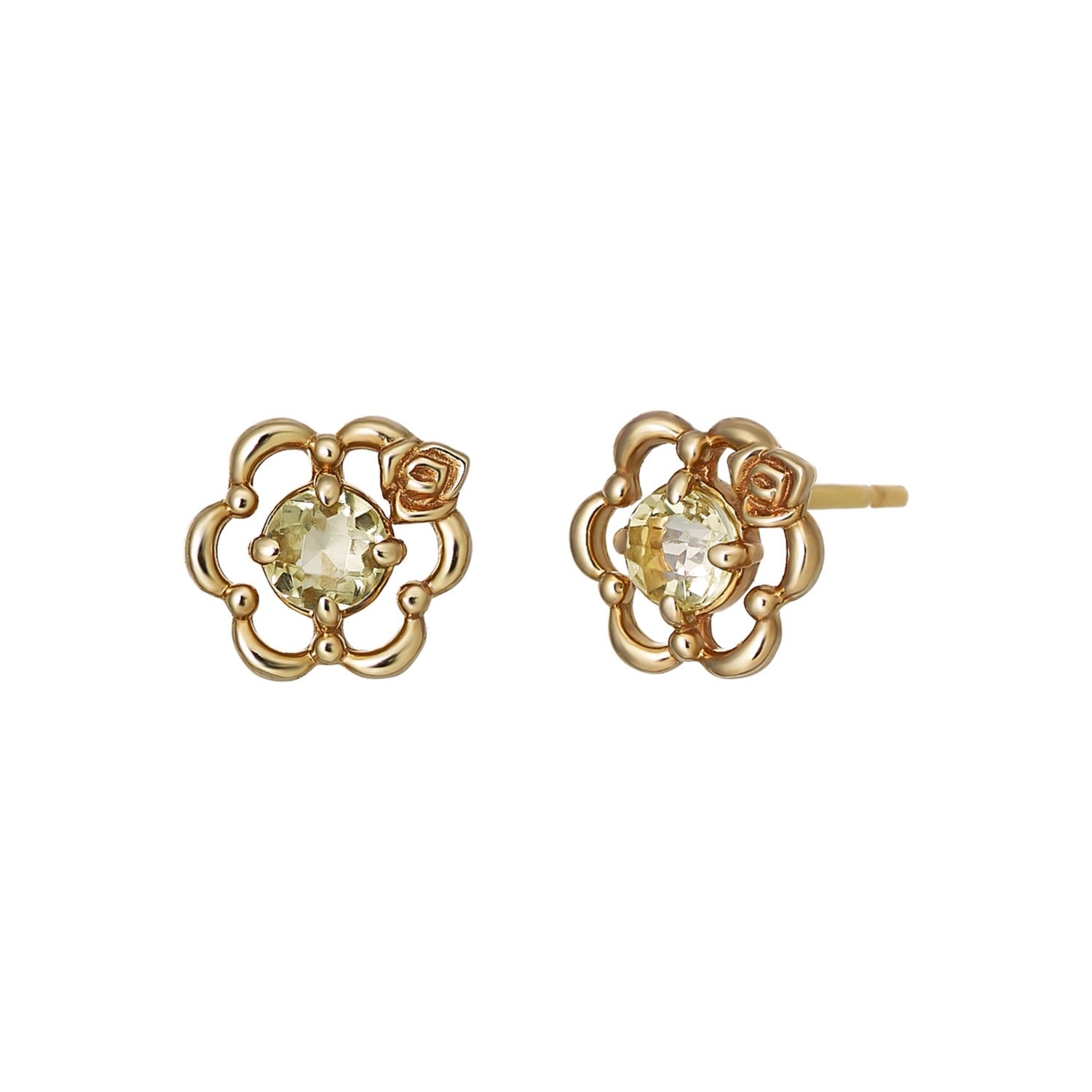 Disney Collection Jewelry [Beauty and the Beast] Earrings (Waltz)