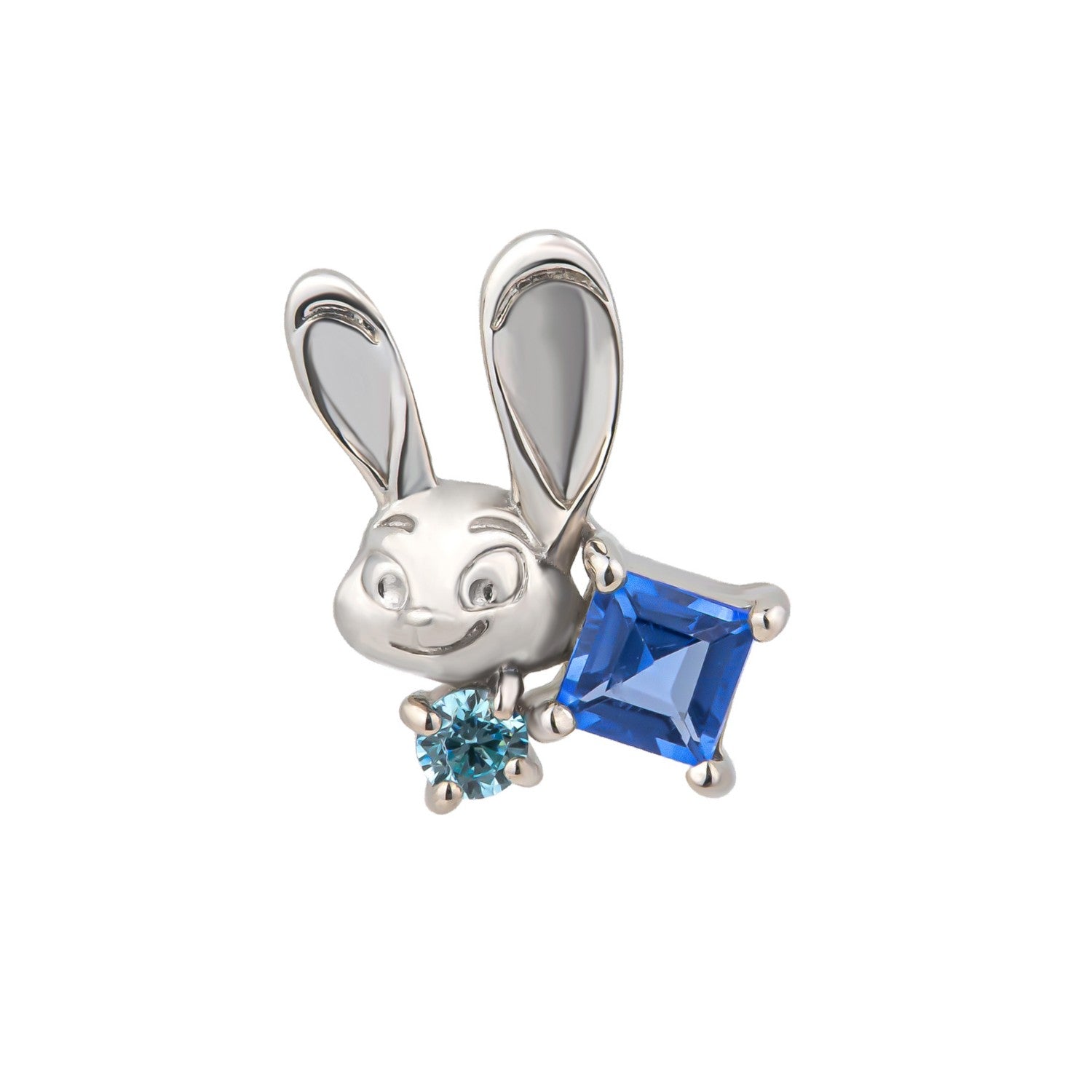 Disney Zootopia Earrings from Japan, featuring Judy Hopps and Nick Wilde, authentic collector item