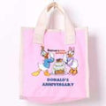 Donald & Daisy Sagara embroidery mini tote bag DDN-TTBM05/PINK