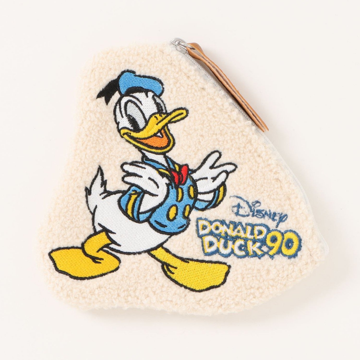 Donald 90th Die-cut Sagara Pouch DDN-PCH14/IVORY
