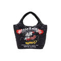 Mickey & Minnie batting quilted tote DMK-QUZ03