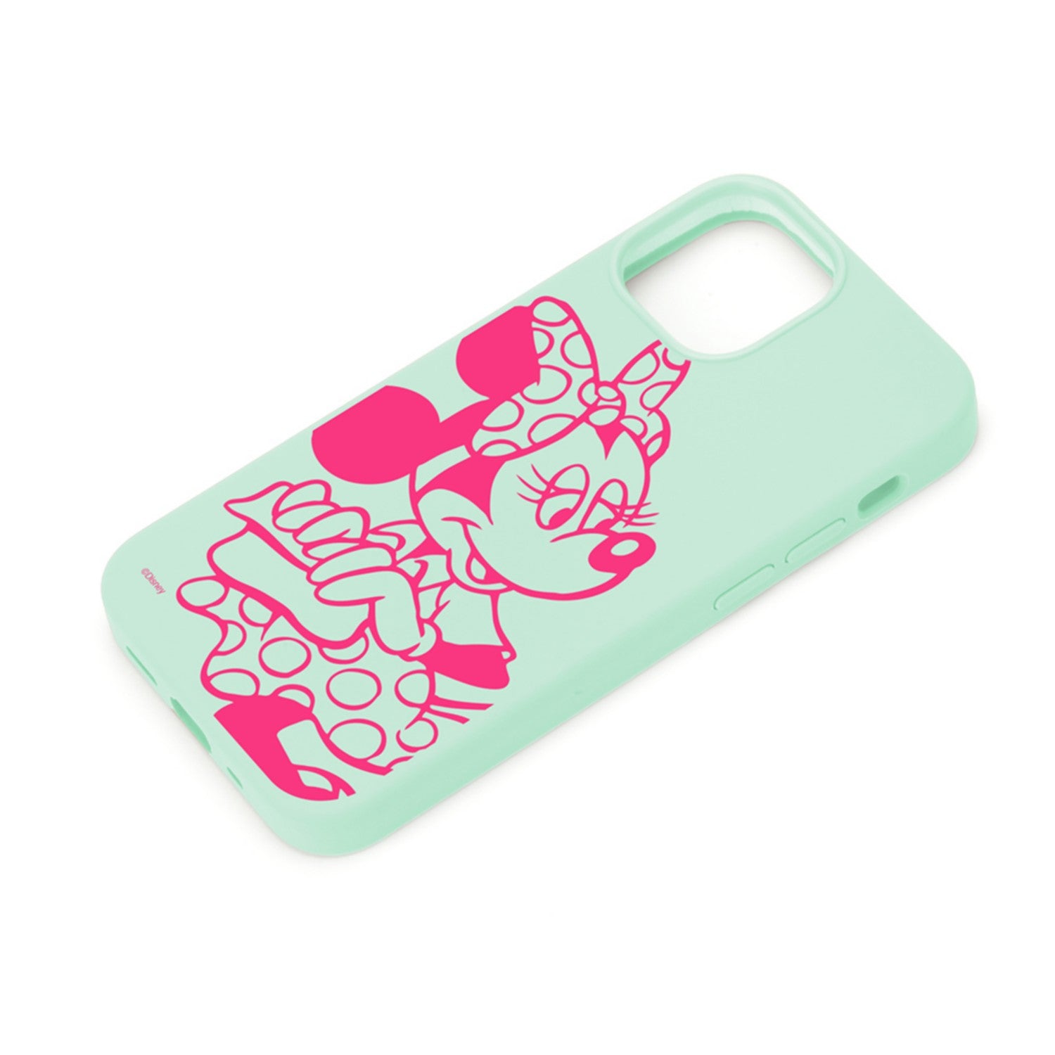 Minnie Mouse Antibacterial Slim Silicone Case for iPhone 13 mini