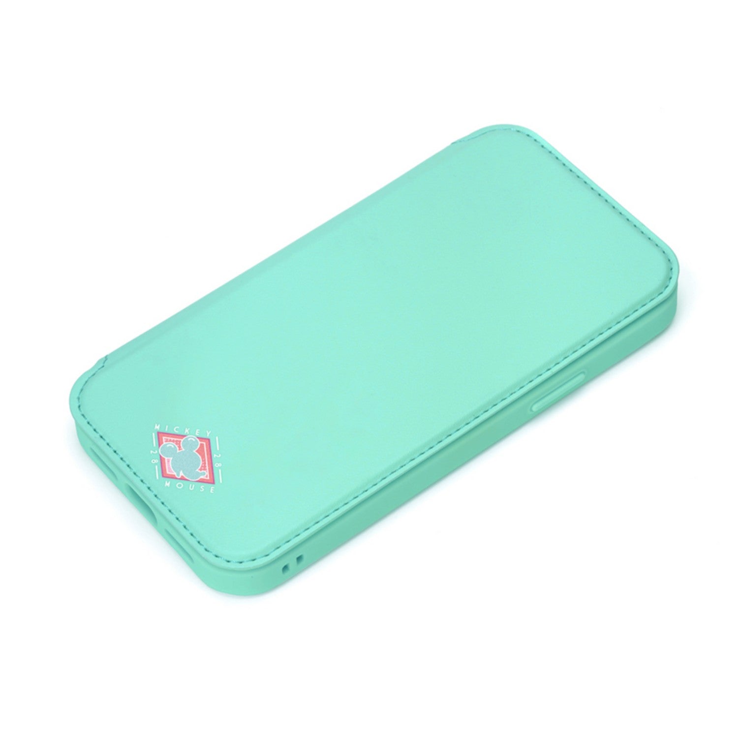 Mickey Mouse/Blue Glass Flip Case for iPhone 13
