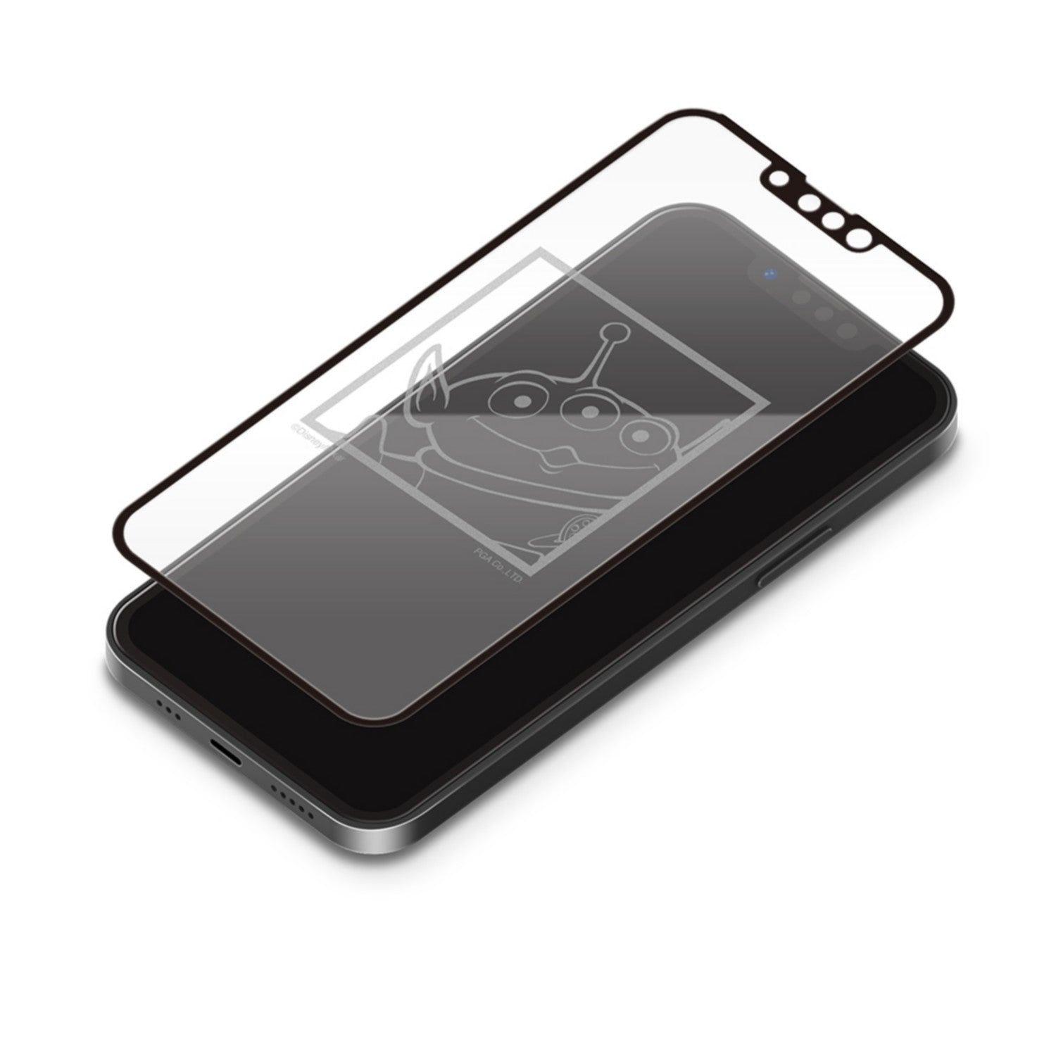 Alien Antibacterial LCD Full Protective Glass for iPhone 13/13 Pro