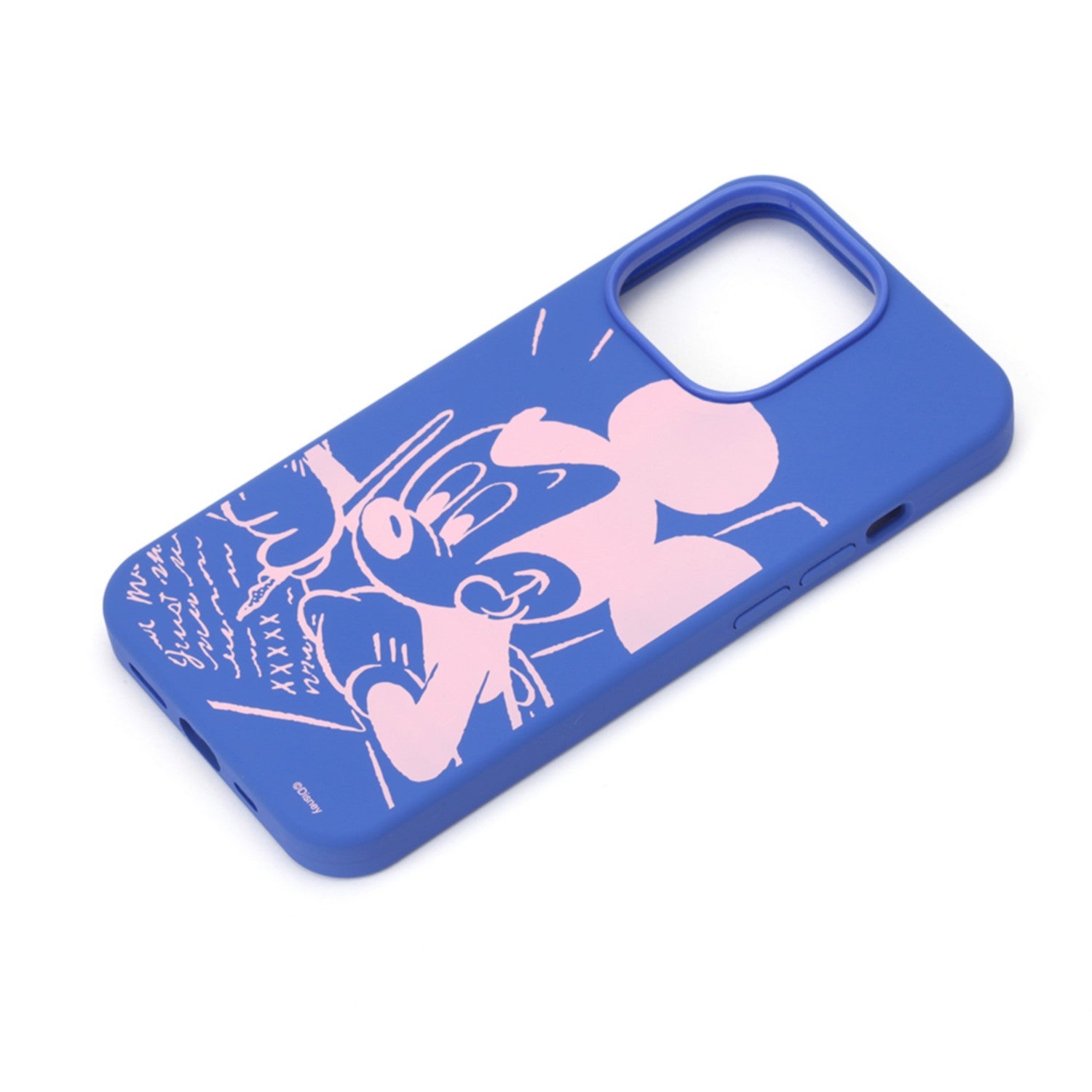 Mickey Mouse Antibacterial Slim Silicone Case for iPhone 13 Pro