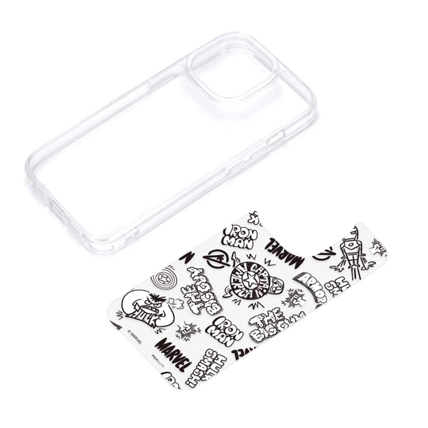 Avengers Antibacterial Hybrid Case for iPhone 13 Pro