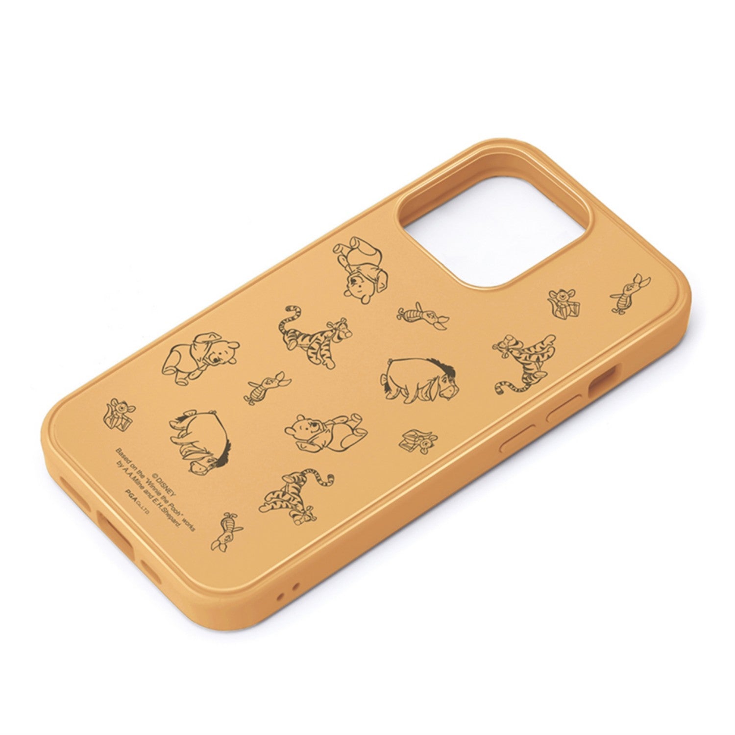 Winnie the Pooh MagSafe Compatible Antibacterial Hybrid Case for iPhone 13 Pro