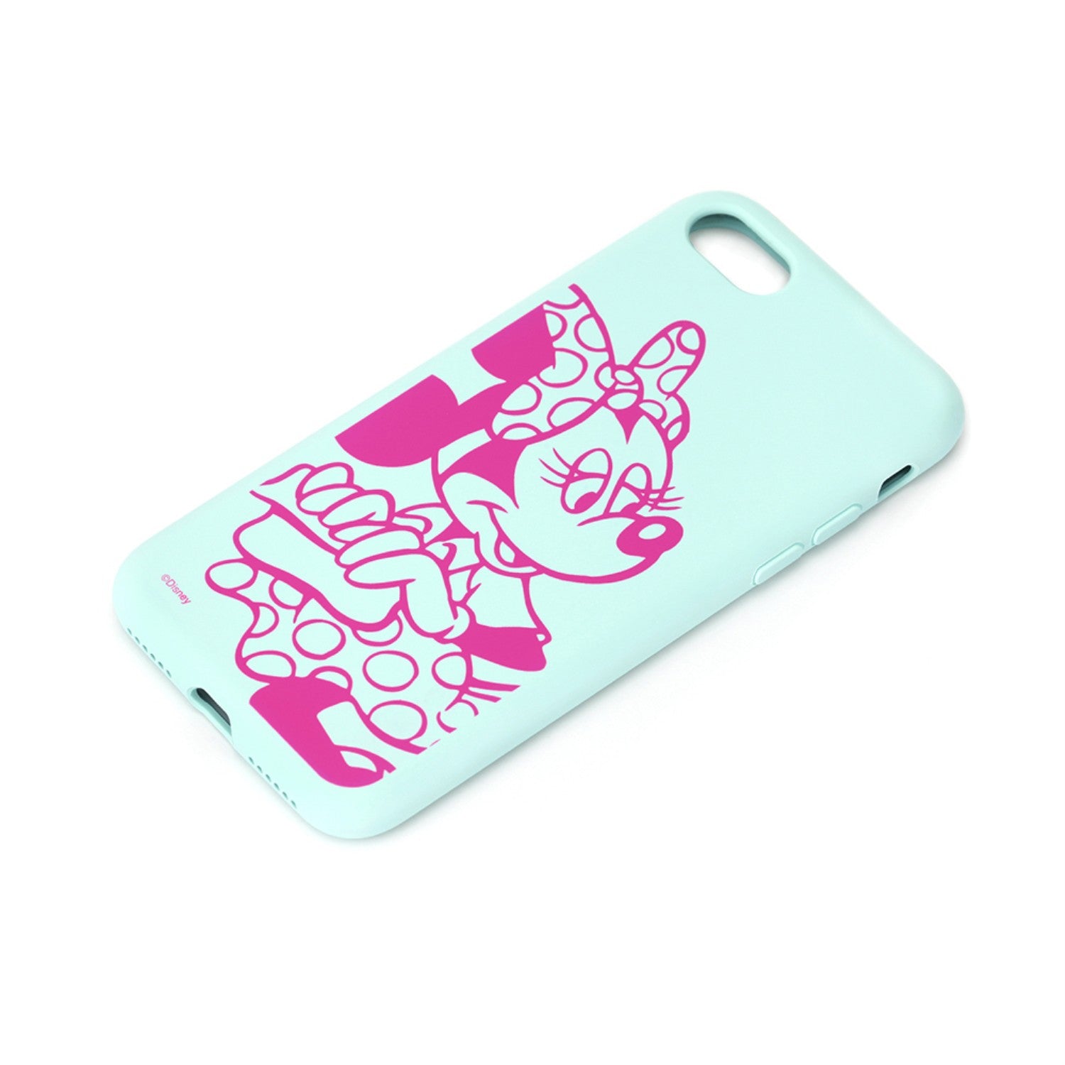 Minnie Mouse MagSafe compatible antibacterial slim silicone case for iPhone 7...