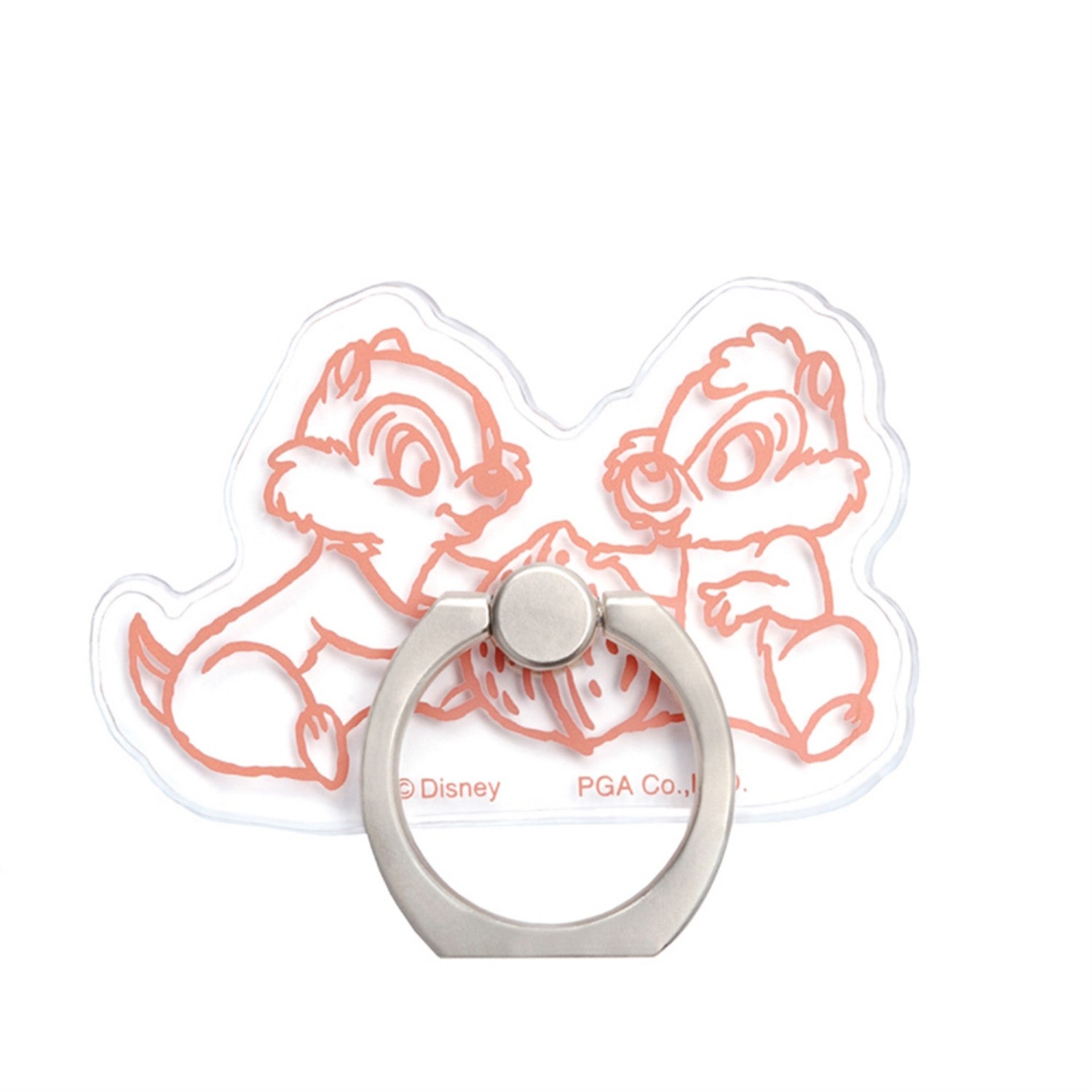 Chip & Dale smartphone clear ring holder