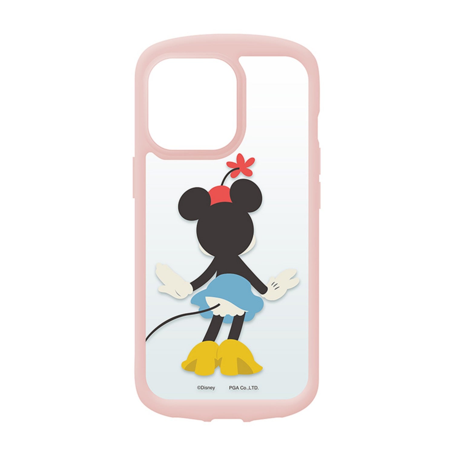 Minnie Mouse Clear Tough Case Compatible with MagSafe Charger for iPhone 14 Pro