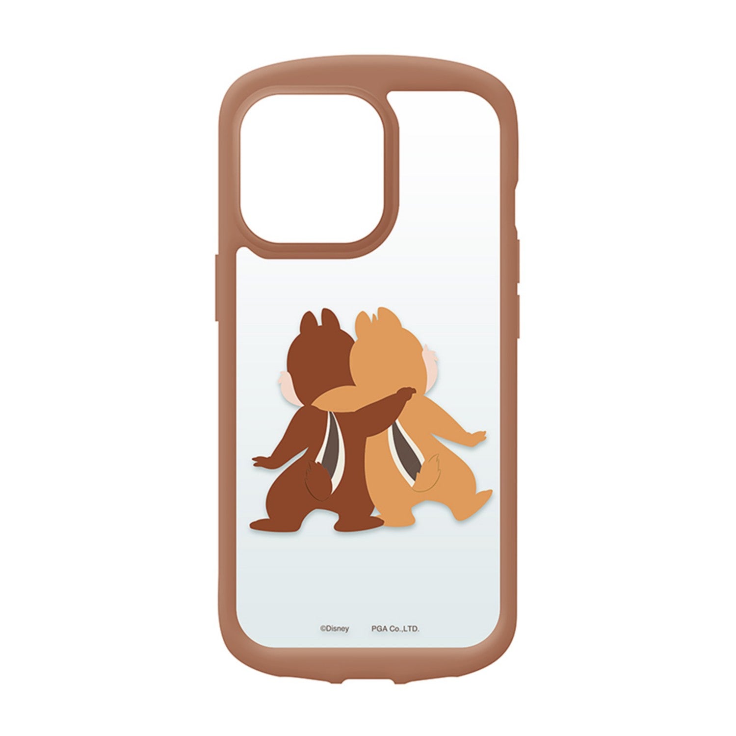 Chip & Dale iPhone 14 Pro MagSafe Charger Compatible Clear Tough Case