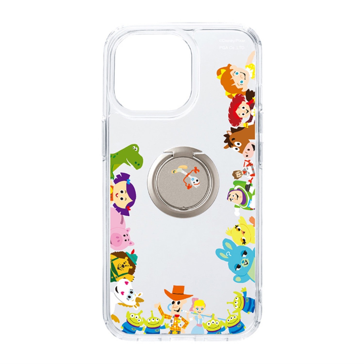 Toy Story Antibacterial Hybrid Case with Ring for iPhone 14 Pro
