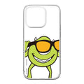 Microphone Metallic Frame Clear Case for iPhone 14 Pro