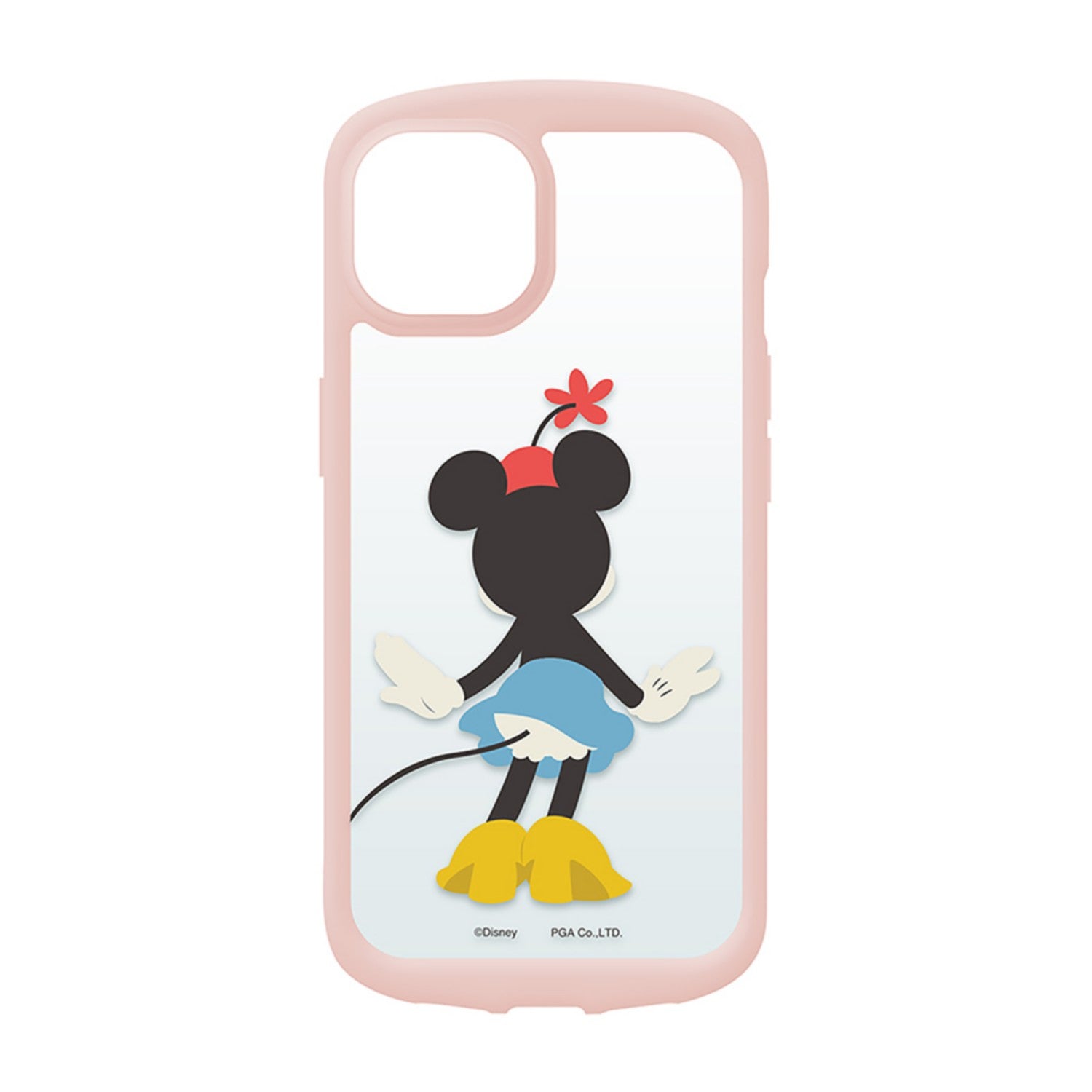 Minnie Mouse Clear Tough Case Compatible with MagSafe Charger for iPhone 14 Plus