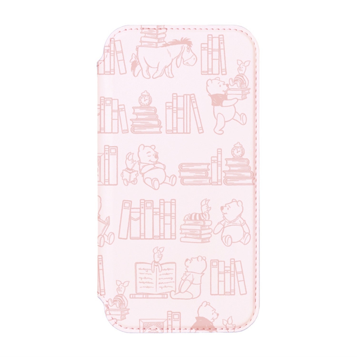 Winnie the Pooh Glass Flip Case for iPhone 14 Pro Max