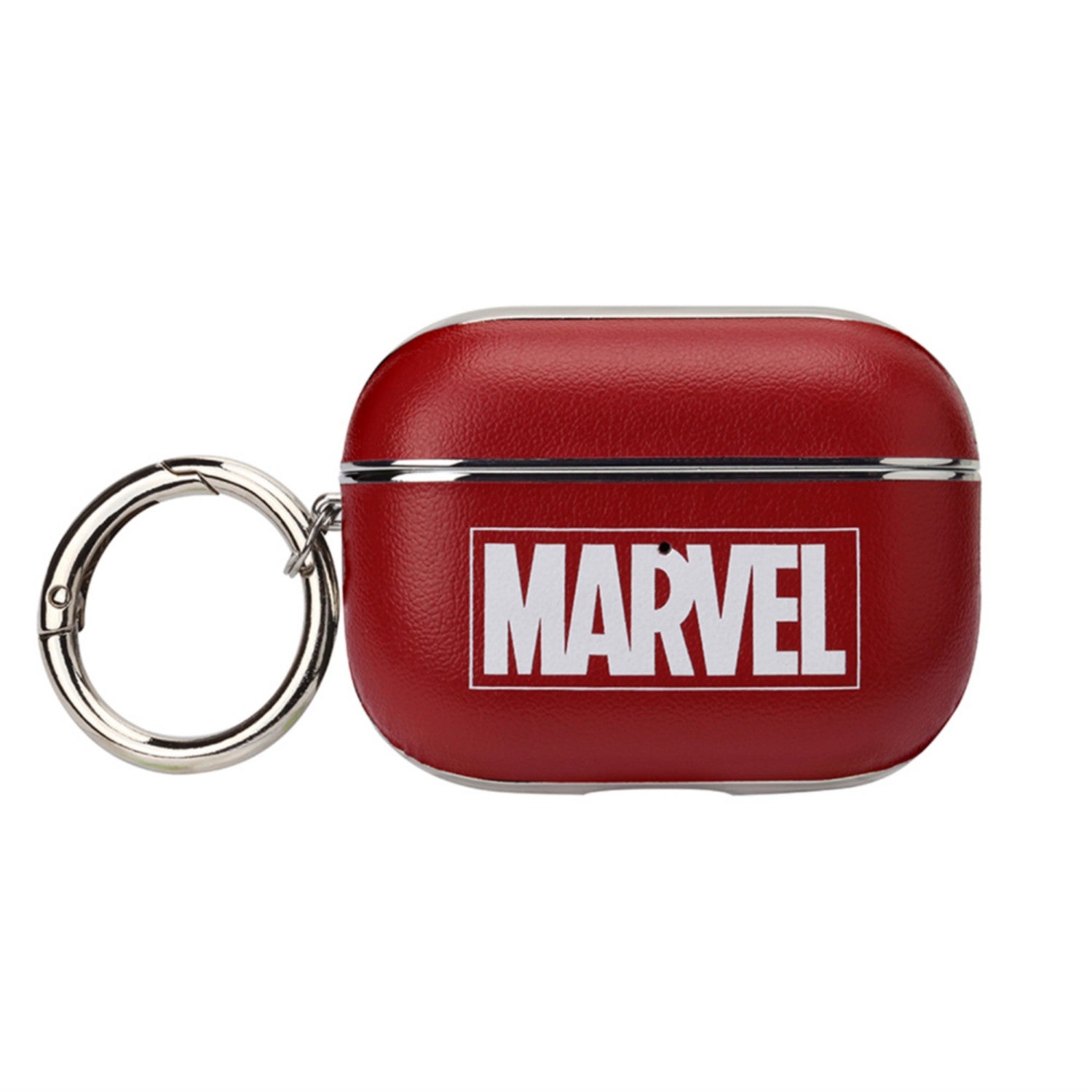 Marvel Logo PU Leather Case for AirPods Pro (1st/2nd generation)