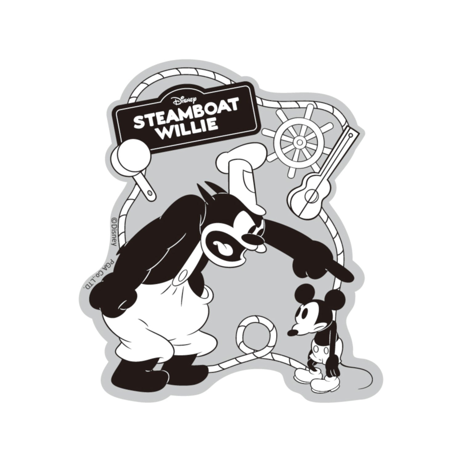 steamboat willie sticker